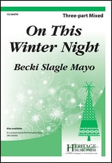 On This Winter Night Three-Part Mixed choral sheet music cover